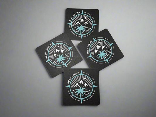 SURF TO SUMMIT LOGO BEER COASTER ( 4 pack )