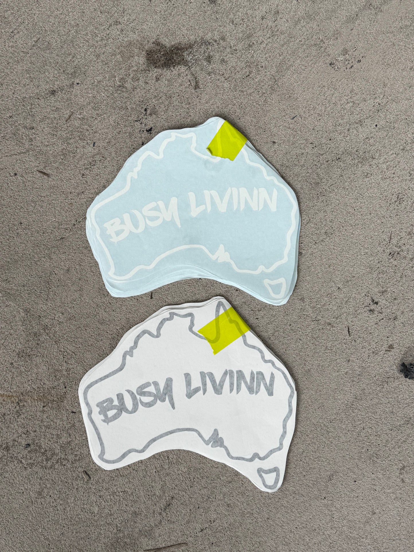 LARGE AUS LOGO STICKER