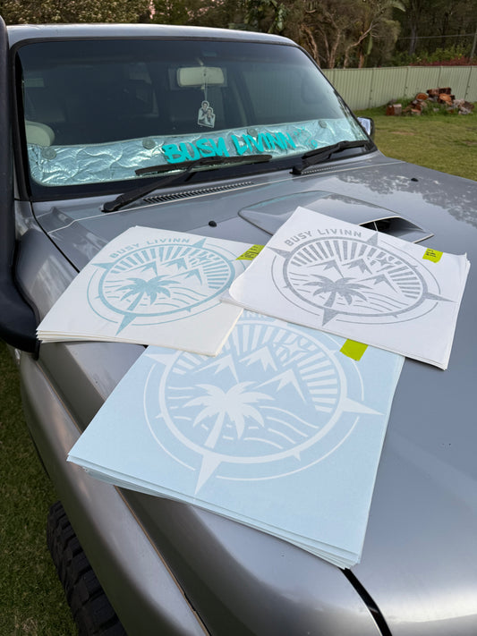 SURF TO SUMMIT LOGO DOOR / WINDOW STICKER